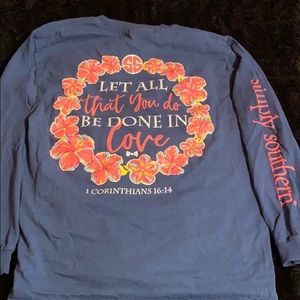 simply southern long sleeve shirt